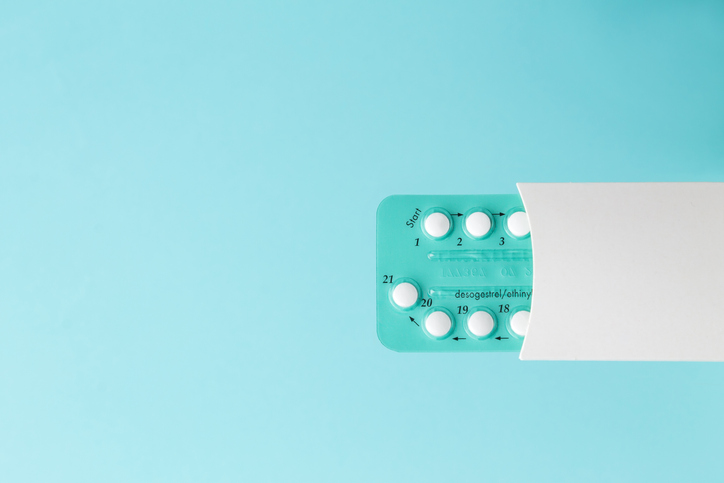 Pack of oral contraceptive pills, one of the different kinds of birth control to figure out.