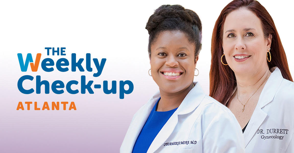 Dr. Mora and Dr. Durret on the weekly check up