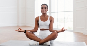 Woman Meditating