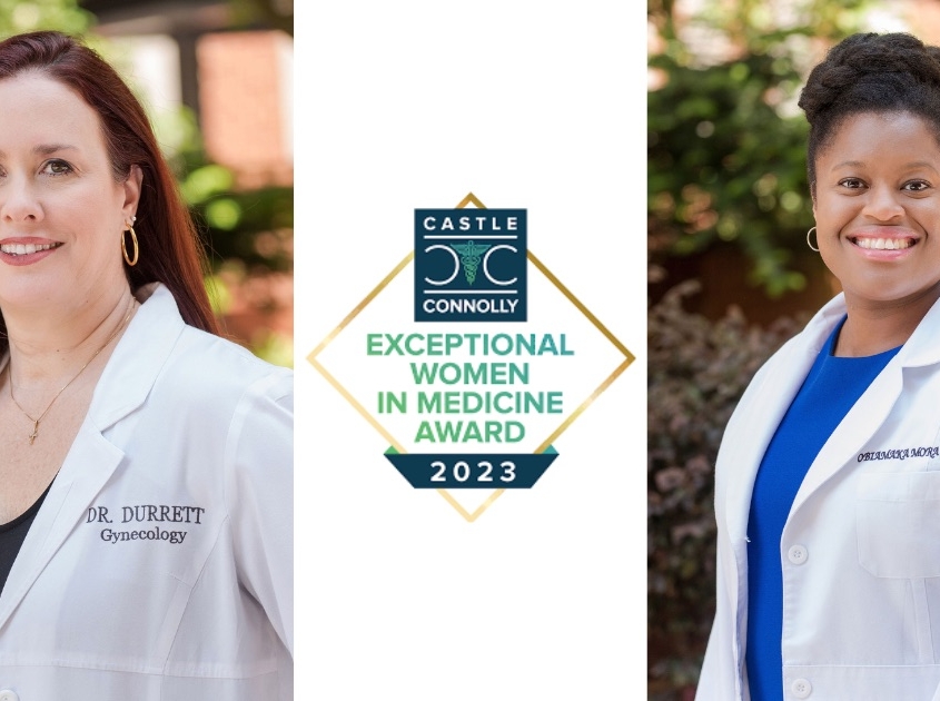 Castle Connolly Top Doctors recognizes Drs. Lynley S. Durrett and Obiamaka Mora as exceptional women in medicine