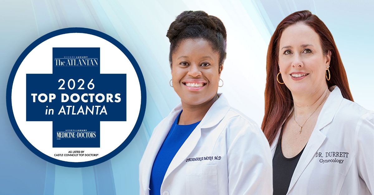 Modern Luxury Medicine + Doctors Magazine 2026 top doctors, Drs. Lynley S. Durrett and Obiamaka Mora